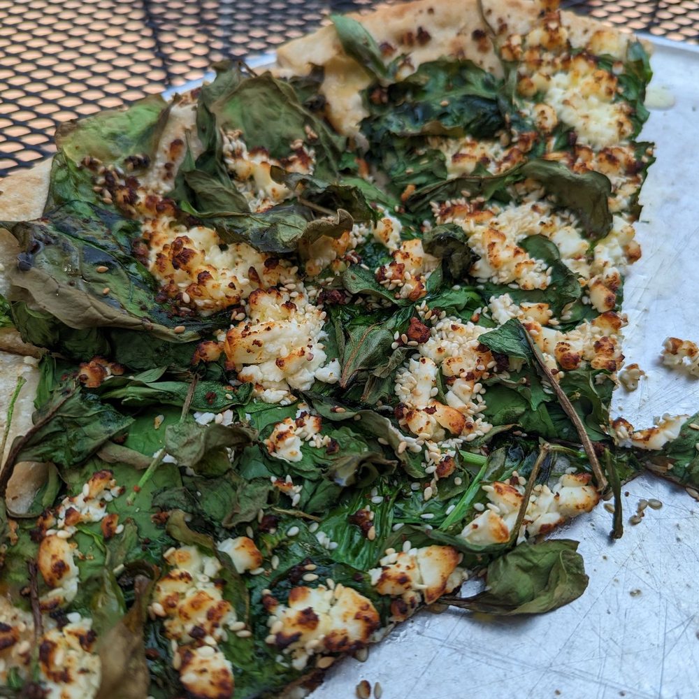 Tasty Pizza - Spinach feta - Pizza Near Me - Omaha, Nebraska Tasty Pizza - Spinach feta - Pizza Near Me - Omaha, Nebraska