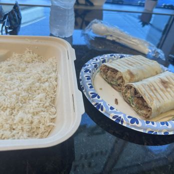 Stop4Shawarma - 1. Chicken Shawarma Wrap and Rice - Fast Food Near Me - Burbank, California