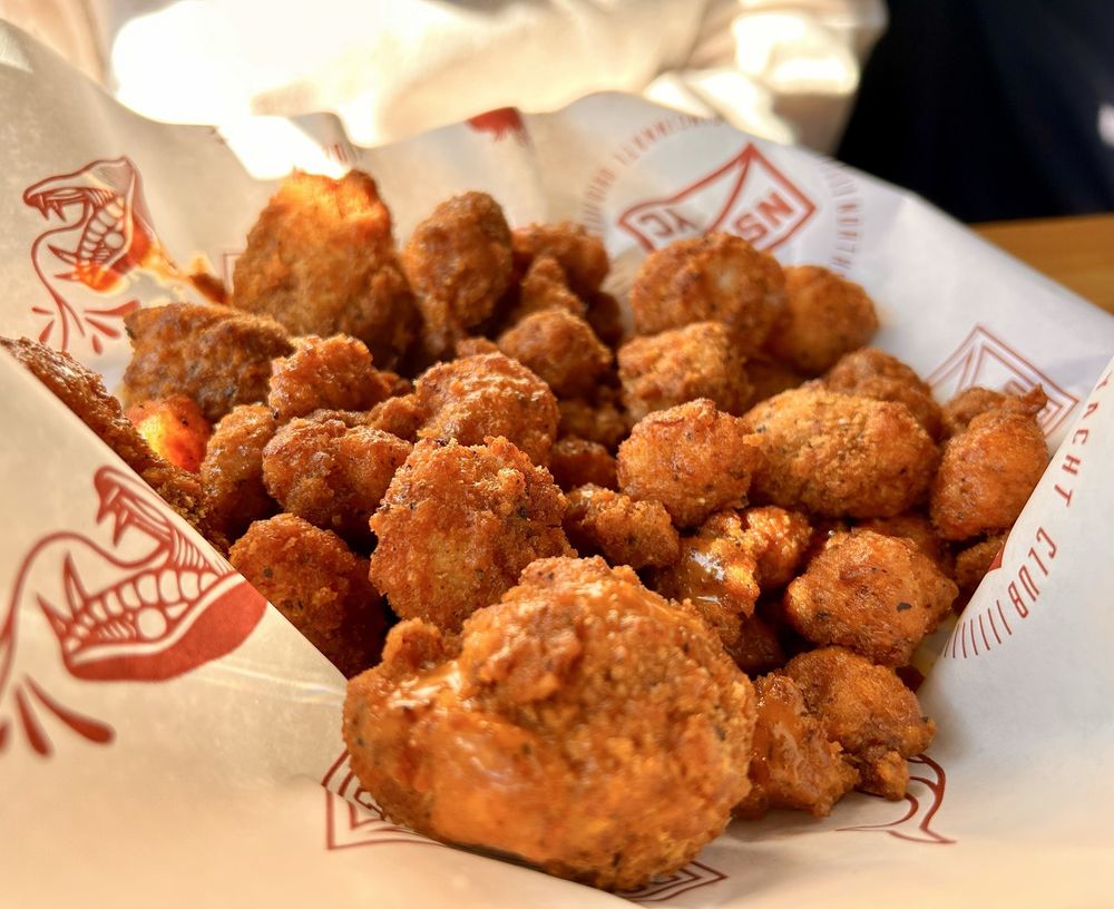 Food from Northside Yacht Club