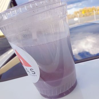 Aldas Kitchen and Bakery - Ube Horchata, the water separated from the ube powder, it was too chalky. We couldn't drink it. The water and powder separated. - Filipino Near Me - Pittsburg, California Aldas Kitchen and Bakery - Ube Horchata, the water separated from the ube powder, it was too chalky. We couldn't drink it. The water and powder separated. - Filipino Near Me - Pittsburg, California