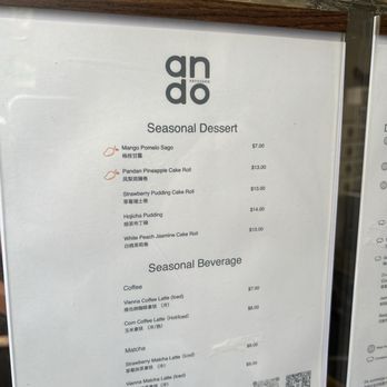 Ando Patisserie - Desserts Near Me - New York, New York Ando Patisserie - Desserts Near Me - New York, New York