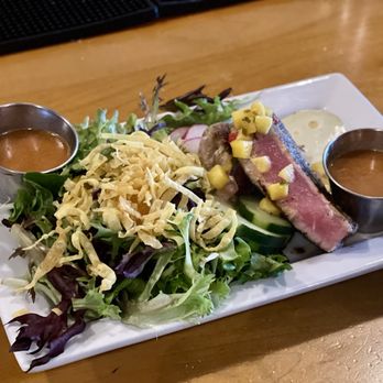 Hops Burger Bar - Tuna steak salad - Burgers Near Me - Greensboro, North Carolina