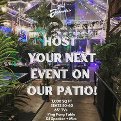 HOT JOHNNIE’S SMOKEHOUSE - Our patio is perfect for birthdays, company, events, and even wedding receptions! Seats 45 to 50 with standing space for 20 more.