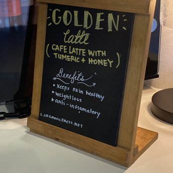 Americano Espresso Bar - Golden latte also has espresso - Coffee & Tea Near Me - Boston, Massachusetts Americano Espresso Bar - Golden latte also has espresso - Coffee & Tea Near Me - Boston, Massachusetts