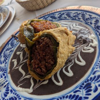 El Mayor - Chile relleno con chicharrón prensado - Mexican Near Me - Ciudad de México, DIF El Mayor - Chile relleno con chicharrón prensado - Mexican Near Me - Ciudad de México, DIF