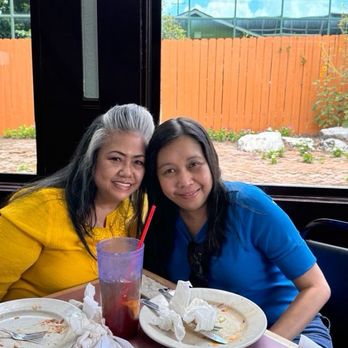Blanco Cafe - Me and my friend taking a photo inside the dining area - Mexican Near Me - San Antonio, Texas