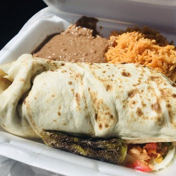 Pollo Asado - Hubby LOVES the Ginormous chicken burrito with the melted cheese inside YUM! :)... - Mexican Near Me - Santa Fe, New Mexico