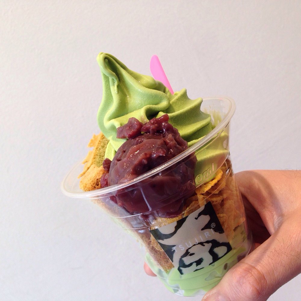 Tsujiri - O-matcha chiffon sundae - Tea Rooms Near Me - London, XGL Tsujiri - O-matcha chiffon sundae - Tea Rooms Near Me - London, XGL