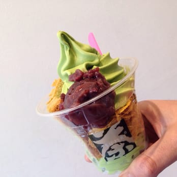 Tsujiri - O-matcha chiffon sundae - Tea Rooms Near Me - London, XGL