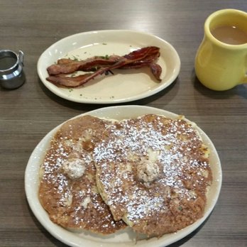 Snooze, an A.M. Eatery - Pineapple upside down pancakes with bacon. - Breakfast & Brunch Near Me - Austin, Texas Snooze, an A.M. Eatery - Pineapple upside down pancakes with bacon. - Breakfast & Brunch Near Me - Austin, Texas