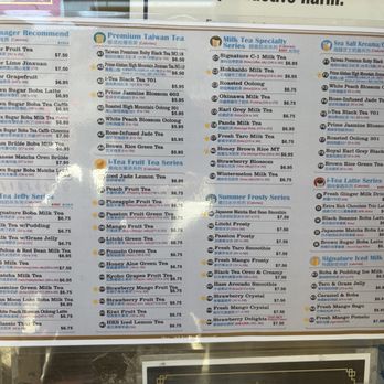 i-Tea - Menu 7/14/26 - Desserts Near Me - Oakland, California i-Tea - Menu 7/14/26 - Desserts Near Me - Oakland, California