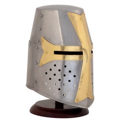 India Overseas Trading - Armor Steel Crusader Helmet
