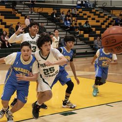 St Christopher Parish School - St Christopher basketball game against other schools