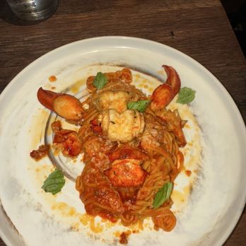 Del Mar Naples - Lobster Spaghetti - Seafood Near Me - Naples, Florida
