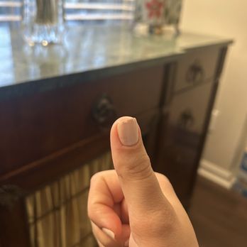 Noire The Nail Bar - Thumb cut in two separate places from cuticle work, bubble in nail polish - Nail Salons Near Me - Nashville, Tennessee Noire The Nail Bar - Thumb cut in two separate places from cuticle work, bubble in nail polish - Nail Salons Near Me - Nashville, Tennessee