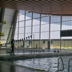 Grandview Heights Aquatic Centre - Lots of natural light and impressive architectural details. Oh and an Olympic-class diving platform/tank.