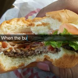 Wendy's - Jr bacon cheese burger