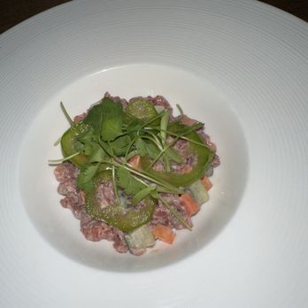 Sidney Street Cafe - Beef tartare, sans crostini - New American Near Me - Saint Louis, Missouri Sidney Street Cafe - Beef tartare, sans crostini - New American Near Me - Saint Louis, Missouri