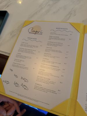 Menu photo 5 Capri Philadelphia, PA