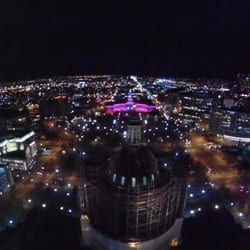 Channel 4 KCNC-TV - Denver @ night 1/19/2014