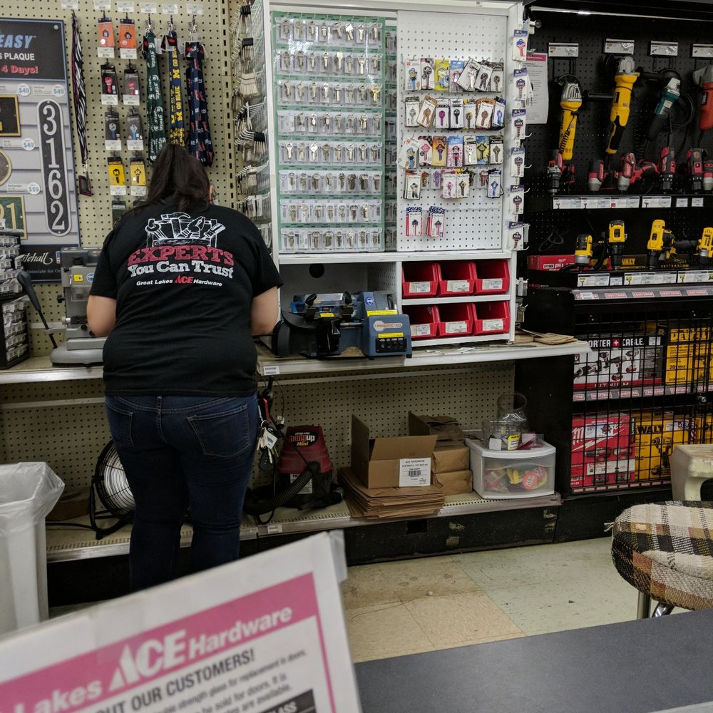 Great Lakes Ace - Very friendly service at the key center. - Hardware Stores Near Me - Dearborn, Michigan Great Lakes Ace - Very friendly service at the key center. - Hardware Stores Near Me - Dearborn, Michigan