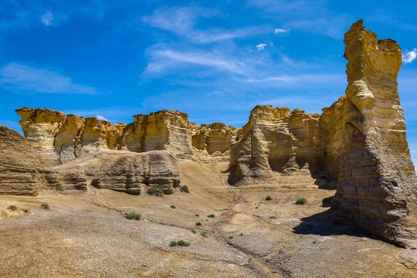 Monument Rocks by null