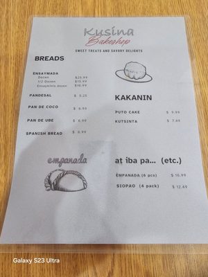 Menu photo 6 Kusina Jacksonville, FL