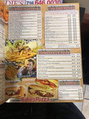 Menu photo 3 Edies Pizza Hamburg, NY Menu photo 3 Edies Pizza Hamburg, NY
