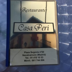 Casa Peri - Carta de Casa Peri