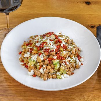 TruFire - Chick Pea Salad - New American Near Me - Frisco, Texas TruFire - Chick Pea Salad - New American Near Me - Frisco, Texas