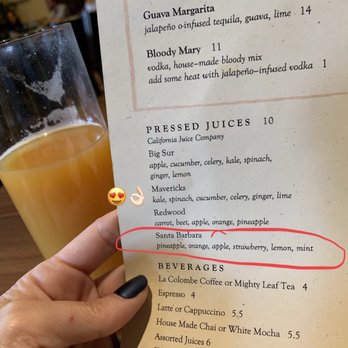 Finch & Fork - New American Near Me - Santa Barbara, California