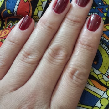 Dian Nails - Essie bordeaux - Nail Salons Near Me - Pasadena, California