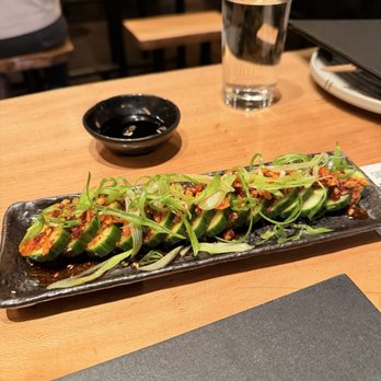 SUSHI-SAN - Chili Crunch Cucumber - Sushi Bars Near Me - Chicago, Illinois SUSHI-SAN - Chili Crunch Cucumber - Sushi Bars Near Me - Chicago, Illinois