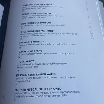 Moxies - Menu - Lounges Near Me - Plano, Texas