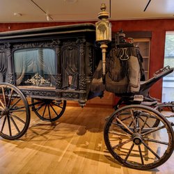 New Mexico History Museum - Be sure to go up to the second floor to see this hearse and another surrey.