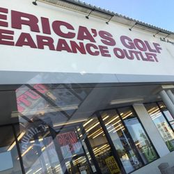 America's Golf Outlet Inc - Outside the store