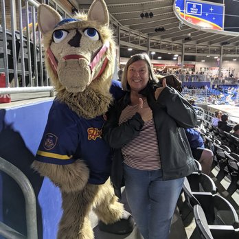 High Point Rockers - Hyped it up with the Rockers mascot. Great night at the ballgame - Ticket Sales Near Me - High Point, North Carolina