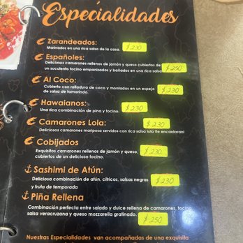El Chino - Menú - Seafood Near Me - La Piedad de Cavadas, MIC El Chino - Menú - Seafood Near Me - La Piedad de Cavadas, MIC