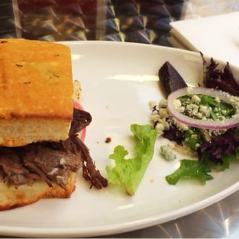 Café Jennie - Beef Brisket Sandwich ~$7 - Breakfast & Brunch Near Me - Ithaca, New York Café Jennie - Beef Brisket Sandwich ~$7 - Breakfast & Brunch Near Me - Ithaca, New York