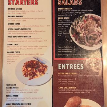 Smoke On The Water - Menu 1 - Barbeque Near Me - Elkins, West Virginia Smoke On The Water - Menu 1 - Barbeque Near Me - Elkins, West Virginia