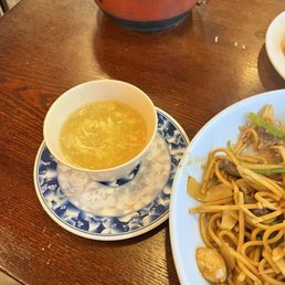 Egg Drop Corn Soup
