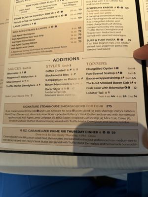 Menu photo 5 Perry's Steakhouse & Grille - Birmingham Birmingham, AL Menu photo 5 Perry's Steakhouse & Grille - Birmingham Birmingham, AL