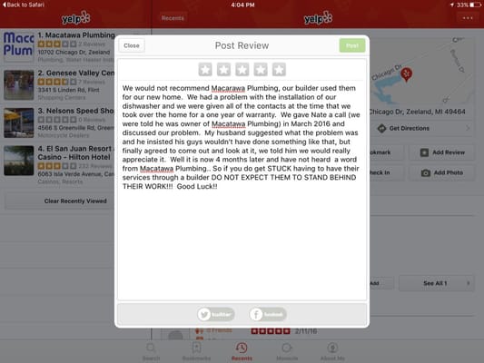 Macatawa Plumbing Logo