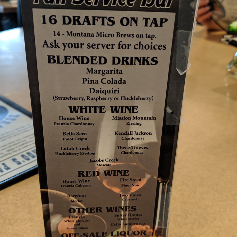 Durango's - Wine list. - Barbeque Near Me - Superior, Montana Durango's - Wine list. - Barbeque Near Me - Superior, Montana