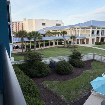 DoubleTree Resort by Hilton Myrtle Beach Oceanfront - On our balcony looking left - Hotels Near Me - Myrtle Beach, South Carolina
