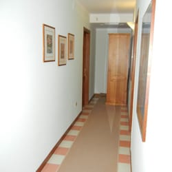 La Macchia - Hallway in the house where all guest rooms are located.
