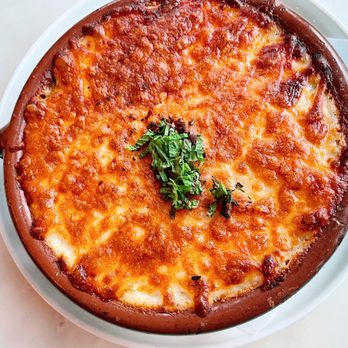 Kitchen Istanbul - Top view of the Moussaka - Greek Near Me - San Francisco, California Kitchen Istanbul - Top view of the Moussaka - Greek Near Me - San Francisco, California