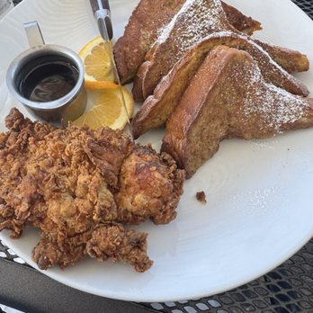 KISS Cafe - French toast add fried chicken - Breakfast & Brunch Near Me - Johns Island, South Carolina KISS Cafe - French toast add fried chicken - Breakfast & Brunch Near Me - Johns Island, South Carolina