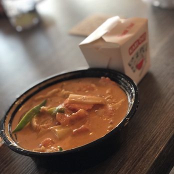 Thai Recipe Bistro - Pineapple Curry Hot with chicken ! - Thai Near Me - Phoenix, Arizona