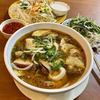 Com Mai Vietnamese Cuisine - Bun mam - fermented noodle soup - Vietnamese Near Me - Lawrenceville, Georgia
